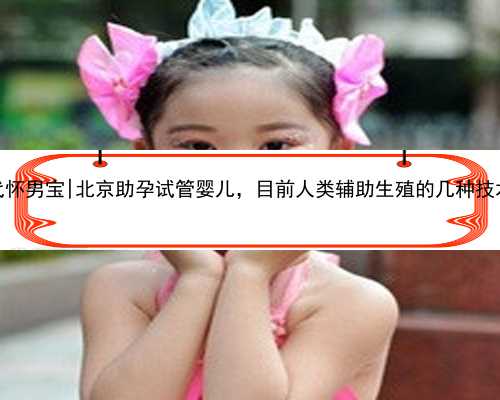北京试管代怀男宝|北京助孕试管婴儿，目前人类辅助生殖的几种技术手段之一